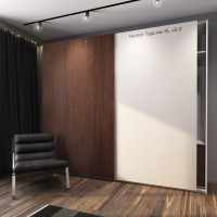 TopLine XL v2.0 к-т на 2 двери, доводчики в обе стороны 18-30мм до 60кг, L=2300мм