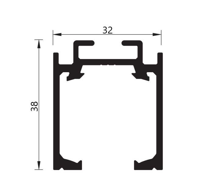 Albatur направляющая верхняя 150-9775-1410 к M20, M23, L=3000