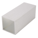 Труба алюминиевая 40х40х2мм L=5950, серебро Brush