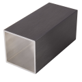 Труба алюминиевая 45х45х2мм L=5950, черная Brush