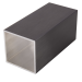 Труба алюминиевая 45х45х2мм L=5950, черная Brush
