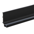 Профіль L чорний для фасад. без ручок під LED L=5950