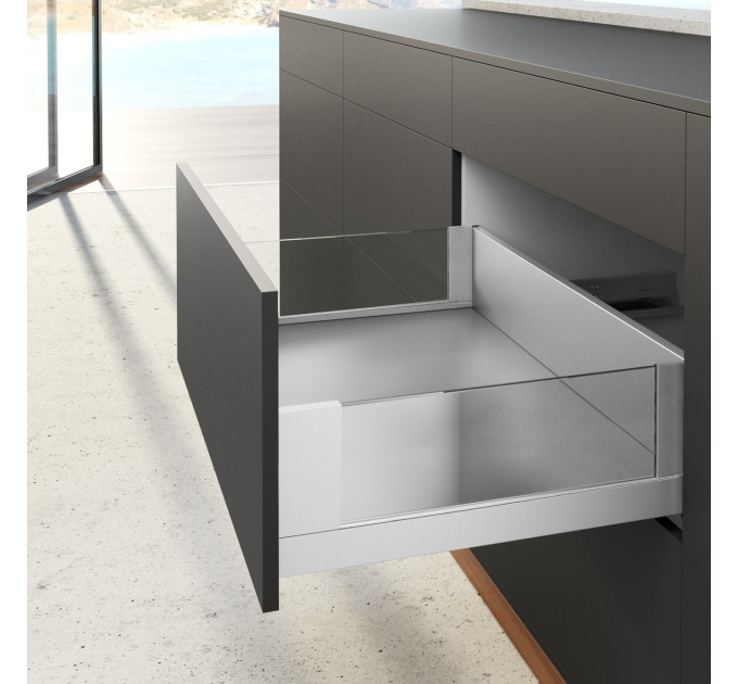 Комплект ящика AvanTech YOU H=187 L=650 Inlay под стекло, белый Actro YOU