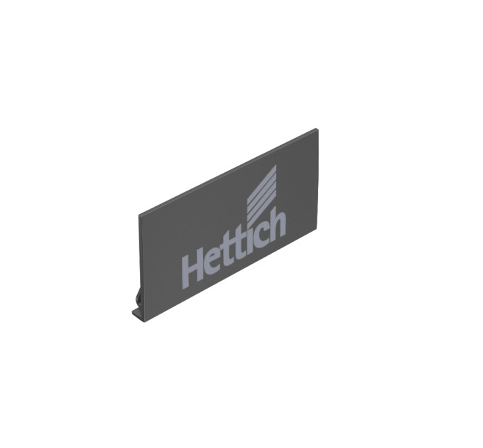 Заглушка с логотипом AvanTech YOU, антрацит (9257705)