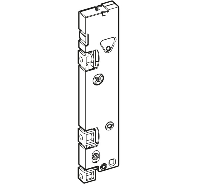 Фиксатор фасада H=187 Inlay под прикручивание, AvanTech You (9257257)