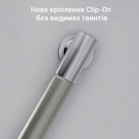 Кріплення до фасаду під запресування, для газового ліфта K12, графіт