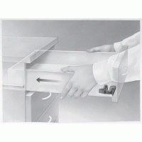 Фиксатор для ящика из ДСП Hettich Quadro правый (9144841)