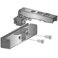 Intermat 9936 петля полунакладная для рам. дверей без доводчика 95° (9155234)