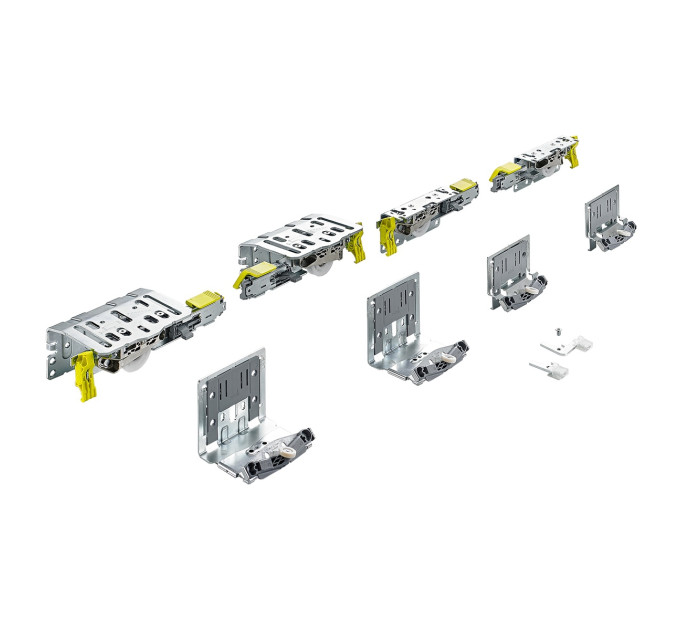 К-кт роликів TopLine XL v2.0 для 2 дверей 18-30 мм, 60 кг (9275796)