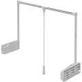 Пантограф на 10 кг, 850-1150мм, белый+хром S-6013-W