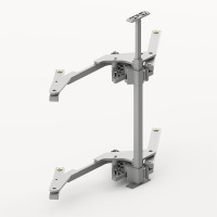 Каркас для механизма Salso 400 мм, левый, серебряный, Hettich 9381049