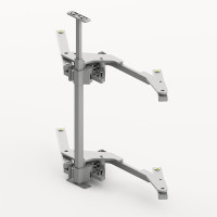 Каркас для механизма Salso 400 мм, правый, серебряный, Hettich 9381050