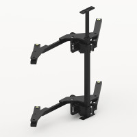 Каркас для механизма Salso 400 мм, левый, антрацит, Hettich 9381055