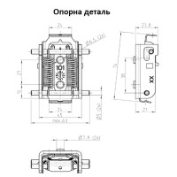 Соединительный механизм для мягкой мебели CoFix, Hettich