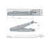 Hettich Multiflex регулятор узголів’я та узніжжя (25173)
