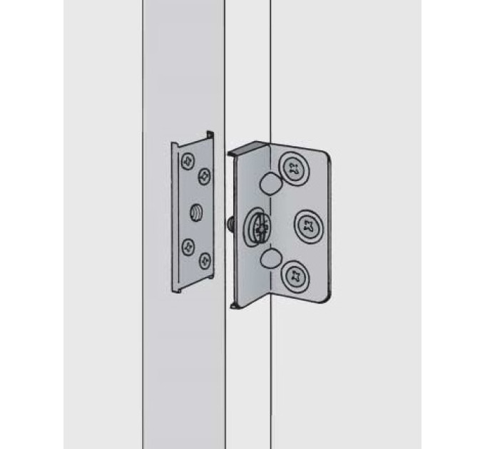 З’єднувальна стяжка для ліжкок Stabilofix, Hettich