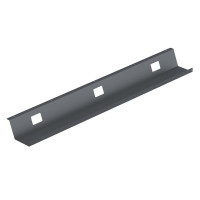 Фиксированный кабельный лоток Fixed L-1100, черный (9309798)