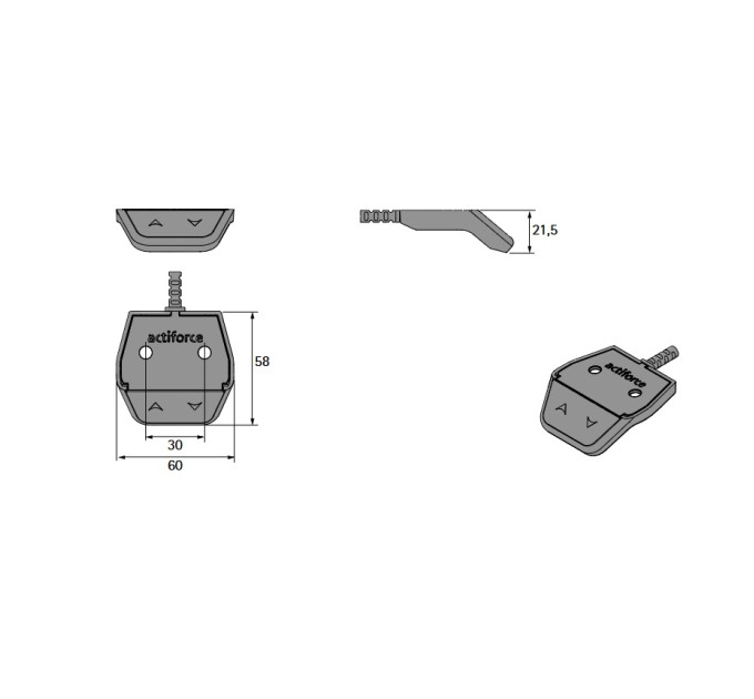 Кнопка керування ActiSwitch Pro-Basic (9309937)