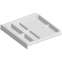 Лоток SmarTray Plastic, H40 мм, пластик, белый (9203010)