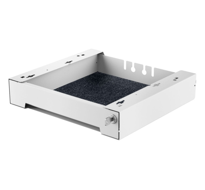 Лоток SmarTray Steel в корпусе, H75 мм, белый (9208296)