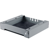 Лоток SmarTray Steel в корпусе, H75 мм, антрацит (9208297)