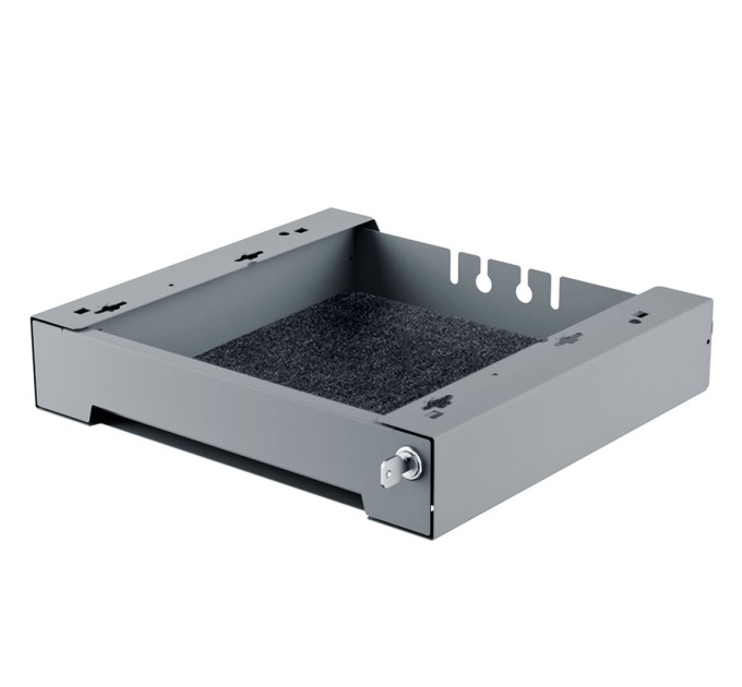 Лоток SmarTray Steel в корпусе, H75 мм, антрацит (9208297)