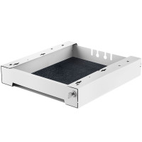 Лоток SmarTray Steel LapTop в корпусе, H75 мм, белый (9236949)