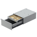 Комплект короба с 2 выдвижными ящиками Tri Grip, сталь, серый (9309829)