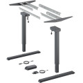 Steelforce Pro 300 - комплект столу з електрорегулюванням висоти, чорний (9309791)