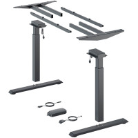 Steelforce Pro 370 SLS - комплект стола с электрорегулировкой высоты, черный (9309752)