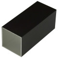Труба алюминиевая 45х45х1,5мм Китай L=5000, черный Brush