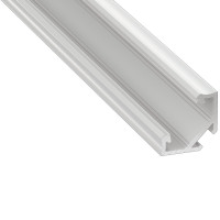 Алюминиевый профиль для LED-ленты L-4150, угловой белый