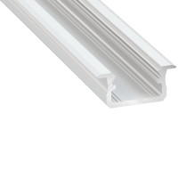 Алюминиевый профиль для LED-ленты L-4150, врезной белый