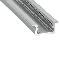 Алюминиевый профиль для LED-ленты L-4150, врезной серебро