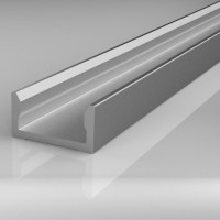 Алюминиевый профиль накладной для LED-ленты L-5950, неанодированный