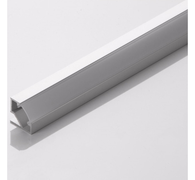 Алюминиевый профиль угловой для LED-ленты L-5950, cеребро