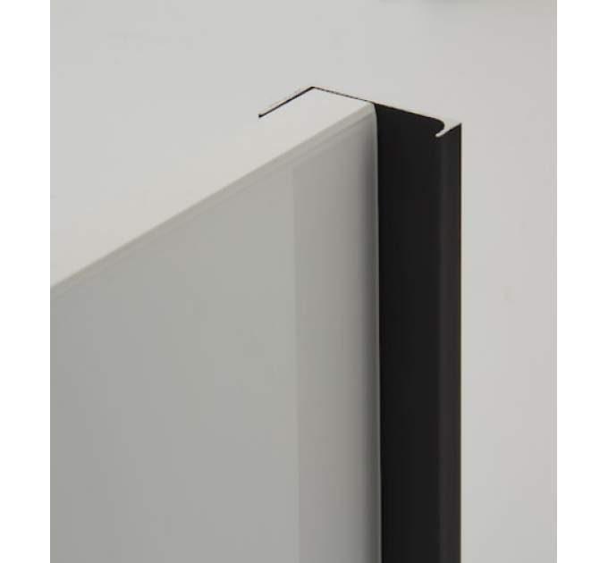 Алюмінієвий профіль-ручка В-9, чорний Brush L-5950