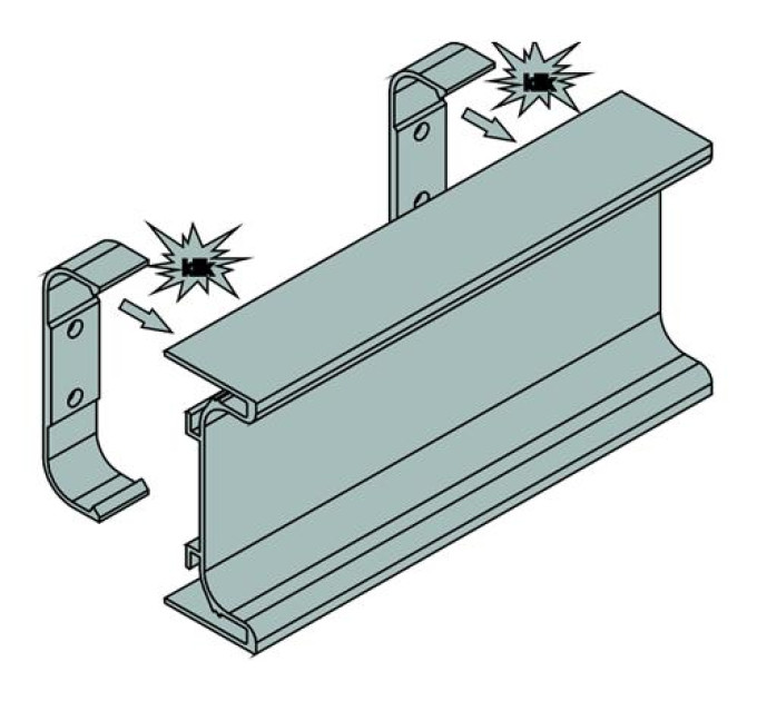 Кріплення профілю С-подібного Zobal