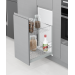 Карго 2-х уров. с сеткой с дов 300мм, серое S-2100-1 gray