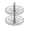 Карусель поворотна 4/4, D=750, хром S-3032-C