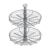 Карусель поворотна 4/4, D=750, хром S-3032-C