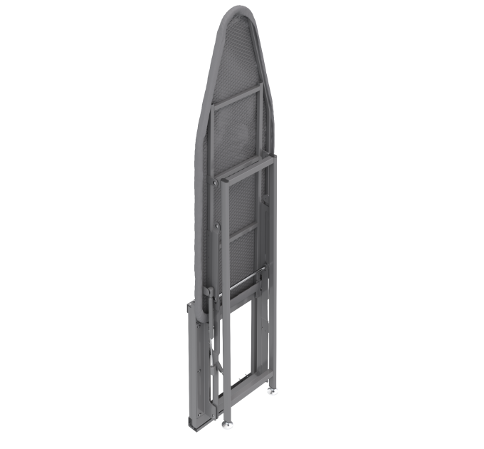 Гладильная доска раскладная серая, S-6611-G