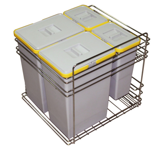 Ведро выдвижное в секцию 600 Vibo (PCMM60PPGGС)
