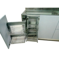 Поворотный угловой механизм левый Vibo (SMACE45SXFMC)
