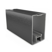Elite профиль вертикальный Quadro L-5500 графит Brush