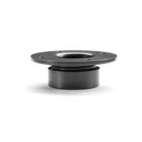 Ножка мебельная НП-8, H=15-20 Poliplast, темно-серая