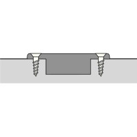 Slide-on 2333 петля полунакладная без доводчика 95° (1078661)