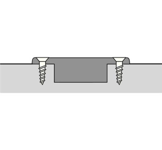 Slide-on 2333 петля накладна без доводчика 95° (1078660)