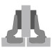 Slide-on 2333 петля напівнакладна без доводчика 95° (1078661)