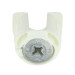 Стяжка ексцентрикова VB 35/19 біла (9116944)